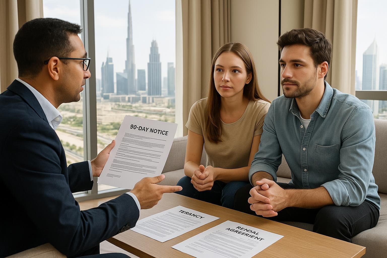 Dubai's 90-Day Notice Rule 2025: New Tenancy Law